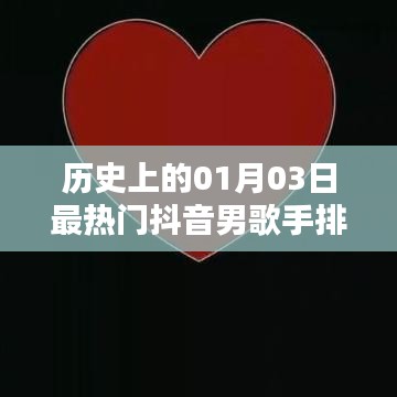 熱門抖音男歌手排名揭曉，一月三日歷史回顧