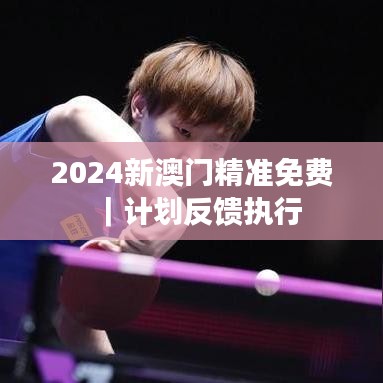 2024新澳門精準(zhǔn)免費(fèi)｜計劃反饋執(zhí)行