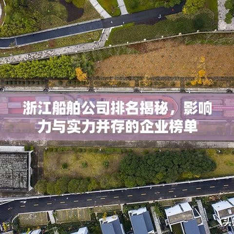浙江船舶公司排名揭秘，影響力與實力并存的企業(yè)榜單