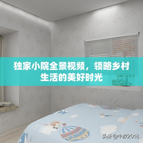 獨(dú)家小院全景視頻，領(lǐng)略鄉(xiāng)村生活的美好時(shí)光