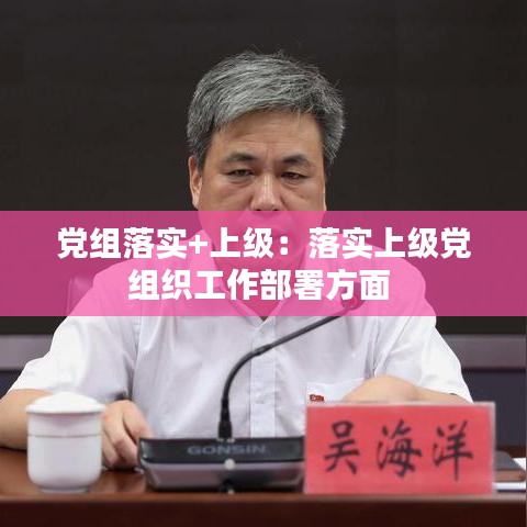 黨組落實(shí)+上級：落實(shí)上級黨組織工作部署方面 