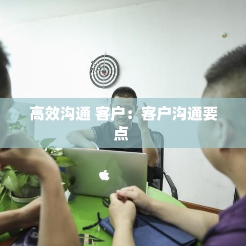 高效溝通 客戶：客戶溝通要點(diǎn) 