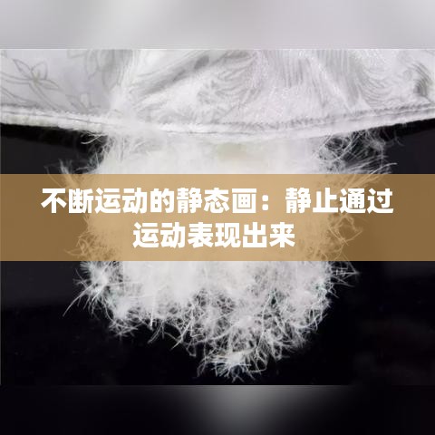 不斷運(yùn)動(dòng)的靜態(tài)畫：靜止通過(guò)運(yùn)動(dòng)表現(xiàn)出來(lái) 