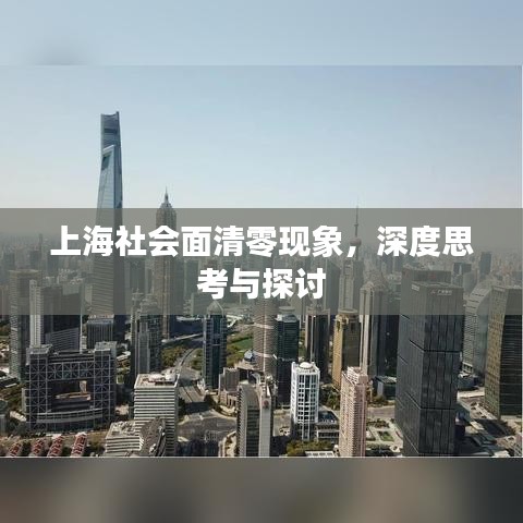 上海社會面清零現(xiàn)象，深度思考與探討