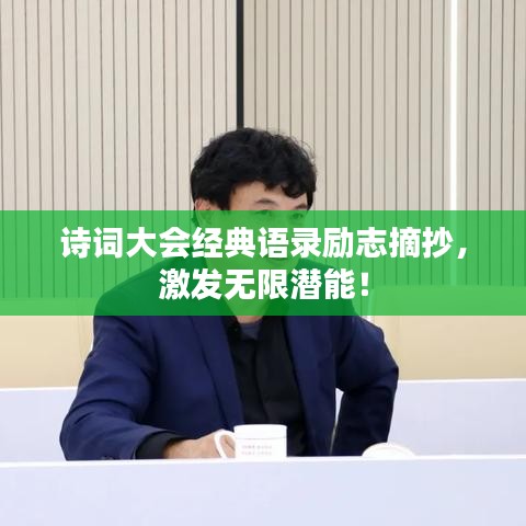 詩詞大會經(jīng)典語錄勵志摘抄，激發(fā)無限潛能！