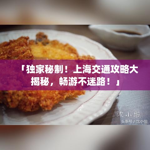 「獨家秘制！上海交通攻略大揭秘，暢游不迷路！」