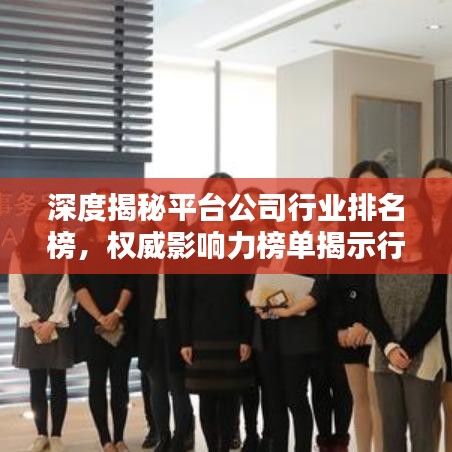 深度揭秘平臺公司行業(yè)排名榜，權威影響力榜單揭示行業(yè)力量