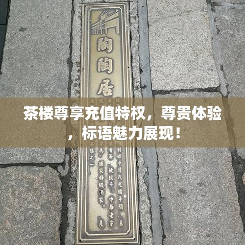 茶樓尊享充值特權，尊貴體驗，標語魅力展現(xiàn)！