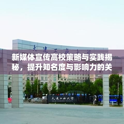 新媒體宣傳高校策略與實踐揭秘，提升知名度與影響力的關鍵之道