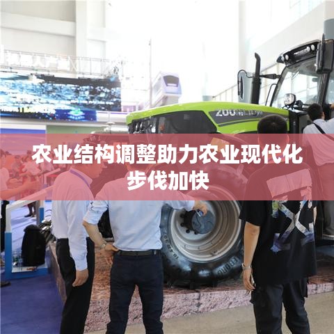 農(nóng)業(yè)結(jié)構(gòu)調(diào)整助力農(nóng)業(yè)現(xiàn)代化步伐加快
