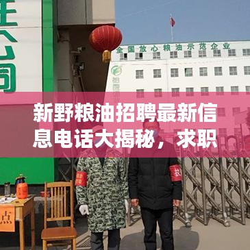 新野糧油招聘最新信息電話大揭秘，求職者福音，優(yōu)質(zhì)職位等你來挑！