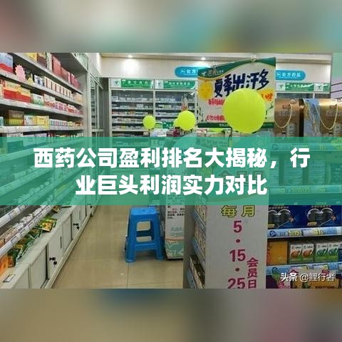 西藥公司盈利排名大揭秘，行業(yè)巨頭利潤(rùn)實(shí)力對(duì)比