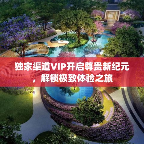 獨(dú)家渠道VIP開啟尊貴新紀(jì)元，解鎖極致體驗之旅