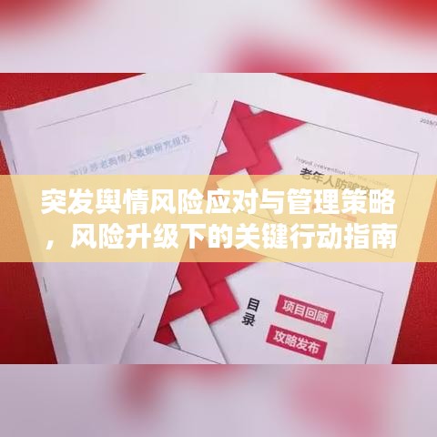 突發(fā)輿情風險應對與管理策略，風險升級下的關鍵行動指南