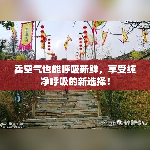 賣空氣也能呼吸新鮮，享受純凈呼吸的新選擇！